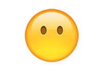 emoji meaning no mouth