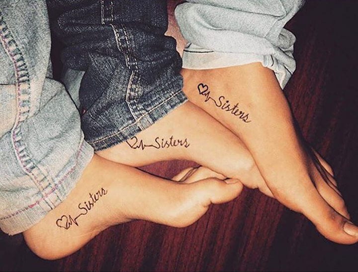 sister tattoos