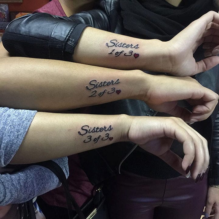 sister tattoos