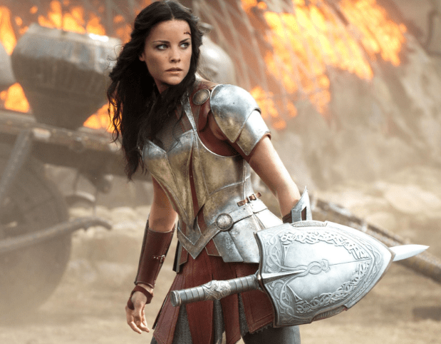 Jaimie Alexander as Lady Sif